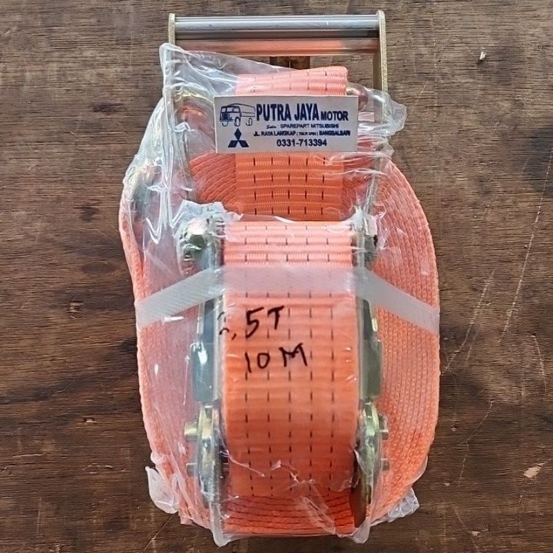 Track Belt Ratchet Tie Down 10M 2.5T