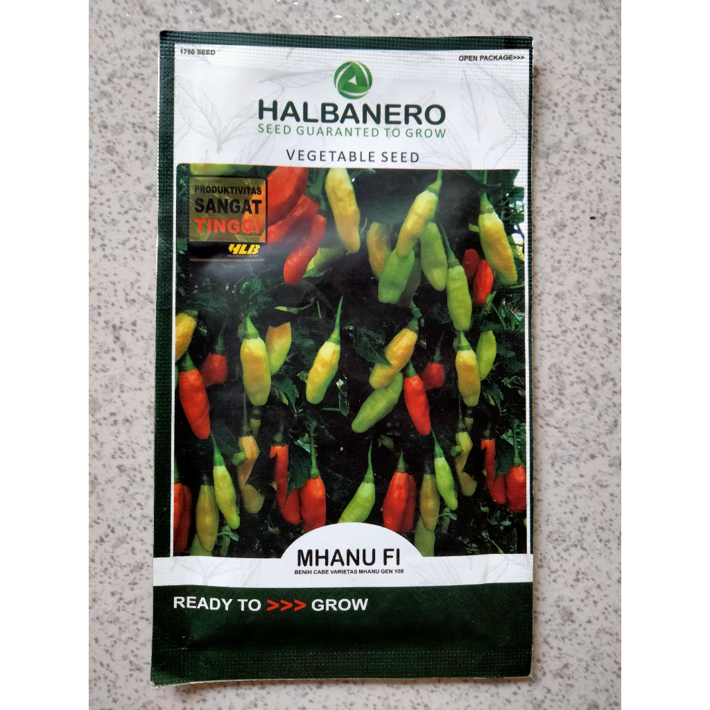 Benih Cabe Rawit MHANU F1 10 Gram Halbanero - Bibit Cabe rawit hibrida mhanu f1 - crm mhanu f1 shypo