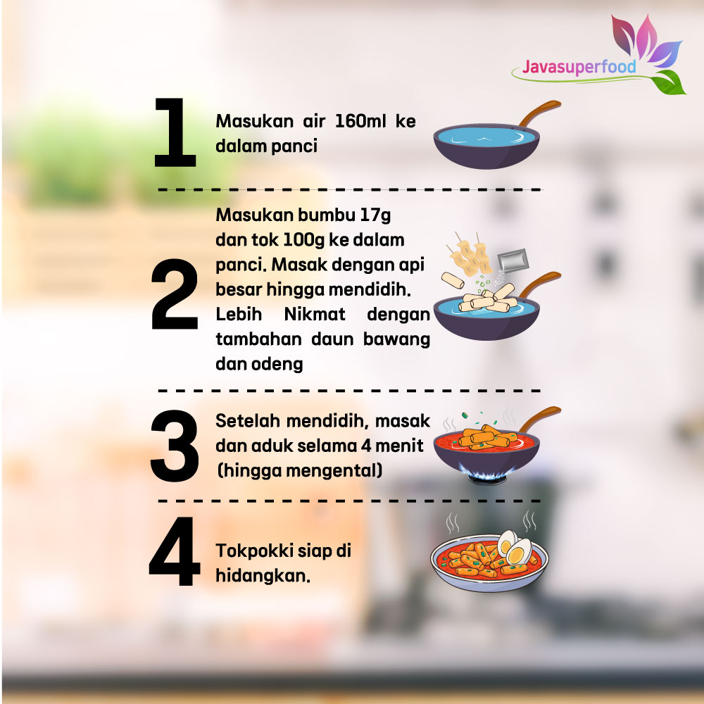 

Maknyuss1 Tokpokki Dry / Kue Beras Korea / Kue Teuck / Rice Cake Tteokbokki 1Kg