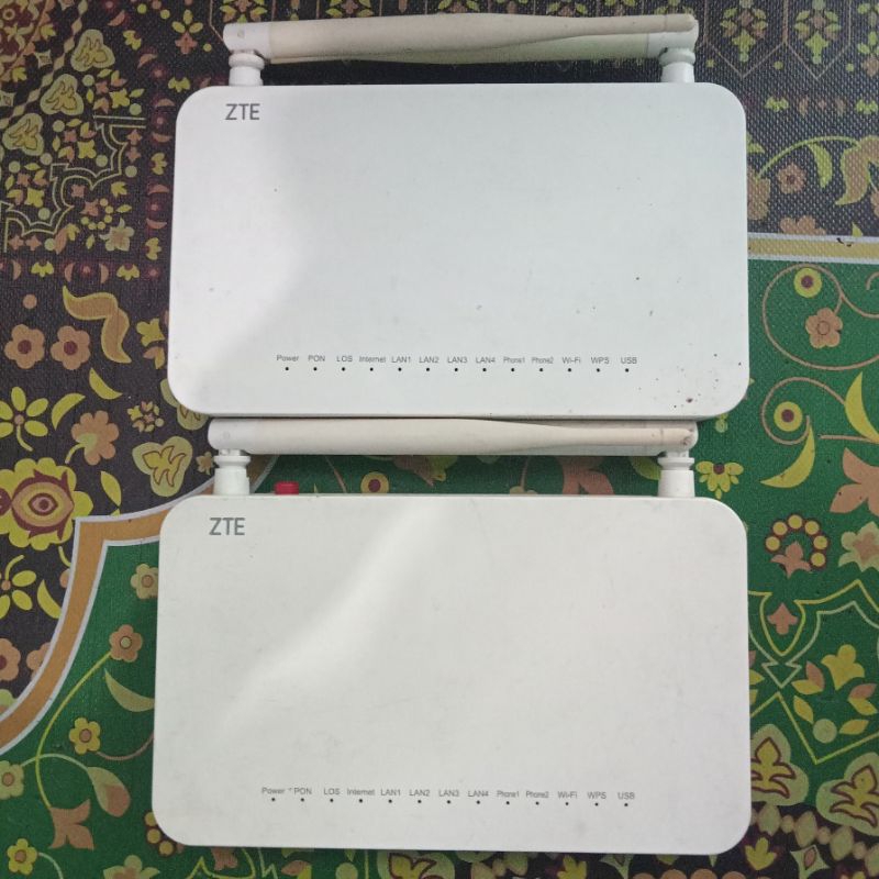 ZTE GPON ONT F609 V3 Port Hijau