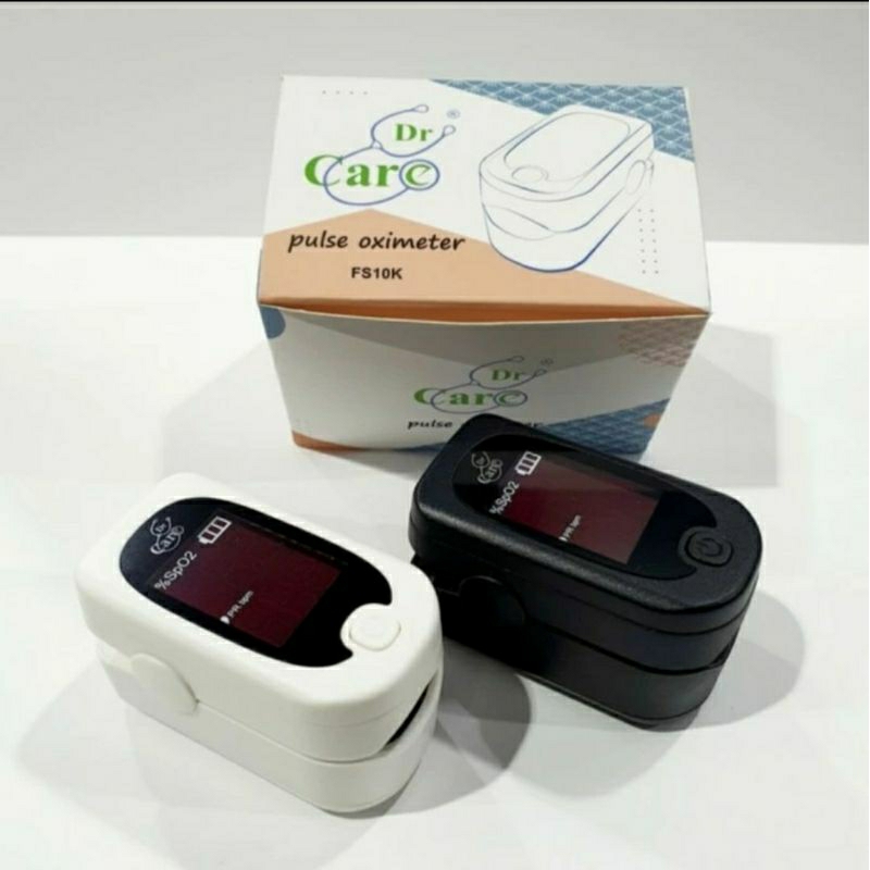Pulse Oxymeter Dr Care / Fingertip Sp02 alat ukur detak jantung