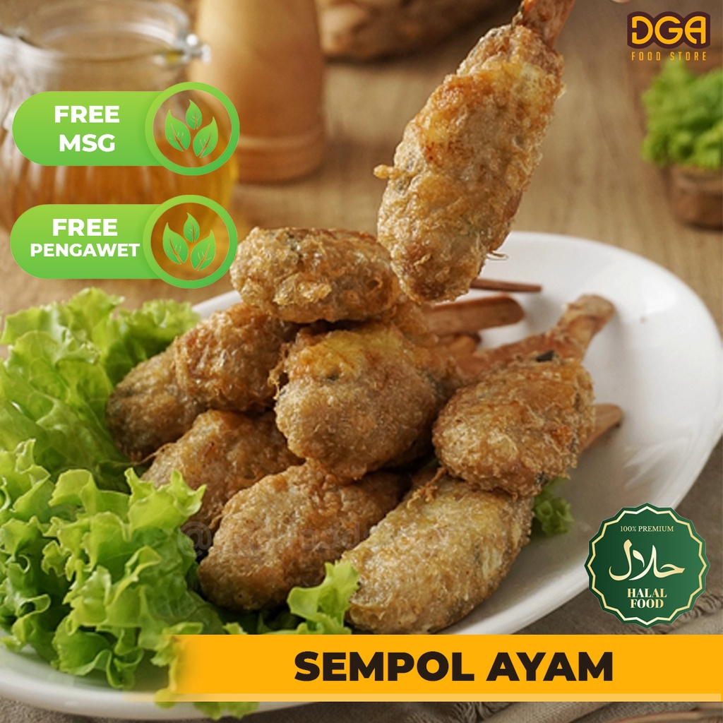 

DGA SEMPOL AYAM PREMIUM HOMEMADE INCLUDE SAOS TANPA PENGAWET DAN MSG