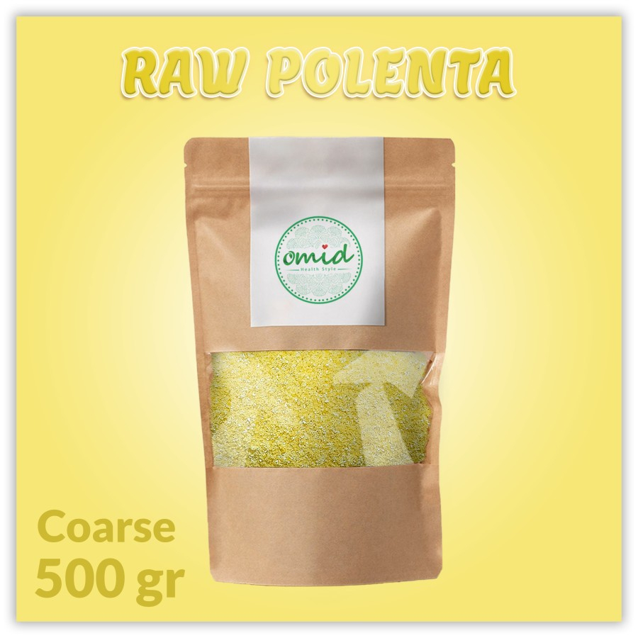 

500 gr - Organic Polenta Coarse | Tepung Jagung Kuning