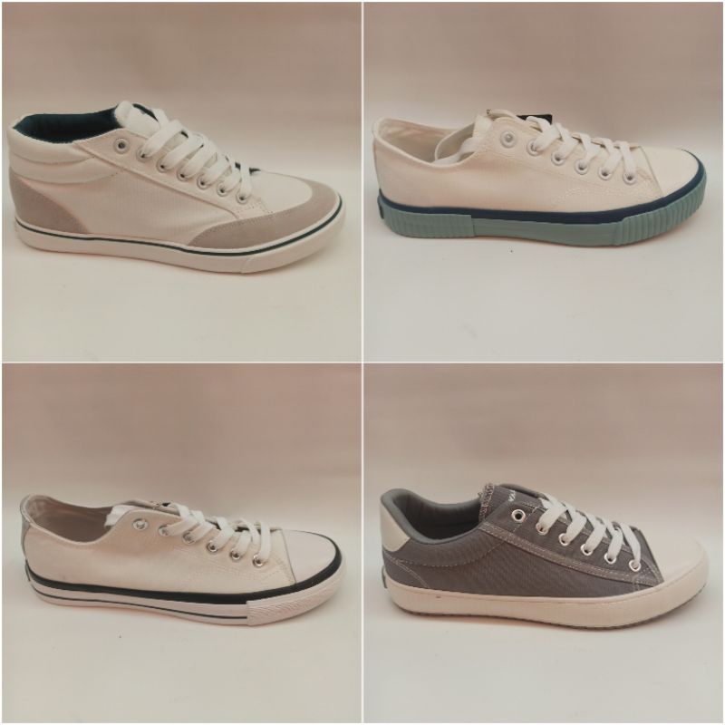 Sale Airwalk Men's Kanvas putih Original