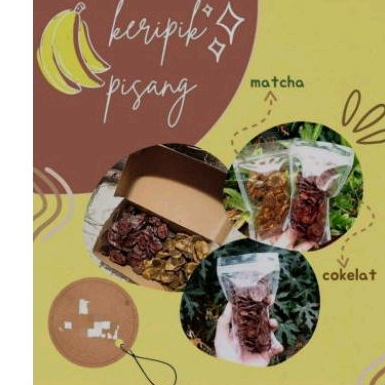 kripik pisang coklat Lumer CEMUNN 60GR