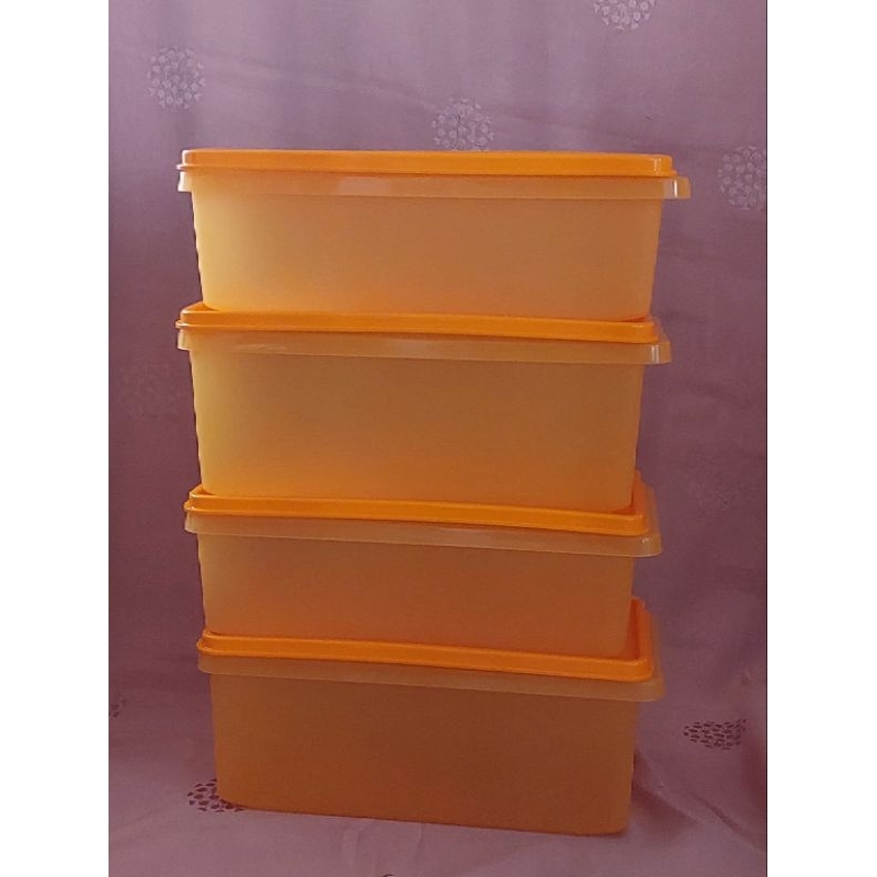Fabulous Orange Tupperware (1 Set)