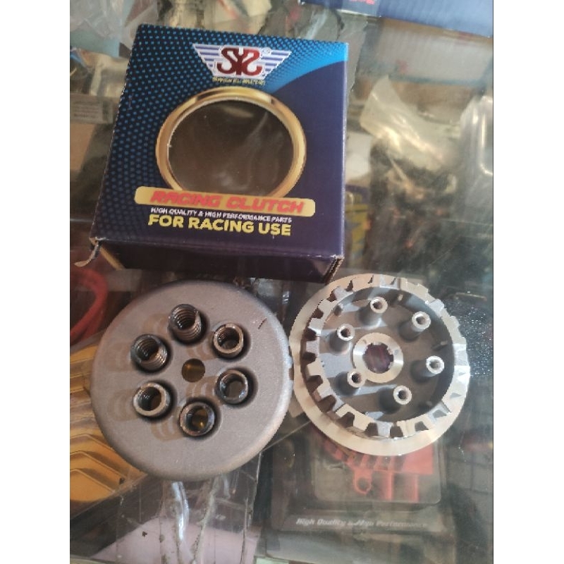 rumah kampas kopling SYS RACING MALAYSIA kaki 6 per pir yamaha jupiter z 110 cc vega r new crypton F