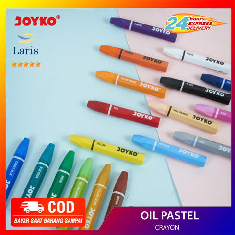 

JOYKO Crayon Warna Paket 12s 18s 24s 48s / Minyak Oil Pastel
