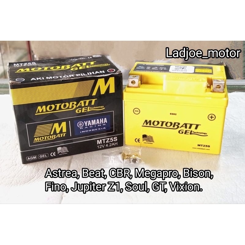 Aki Motobatt MTZ5S