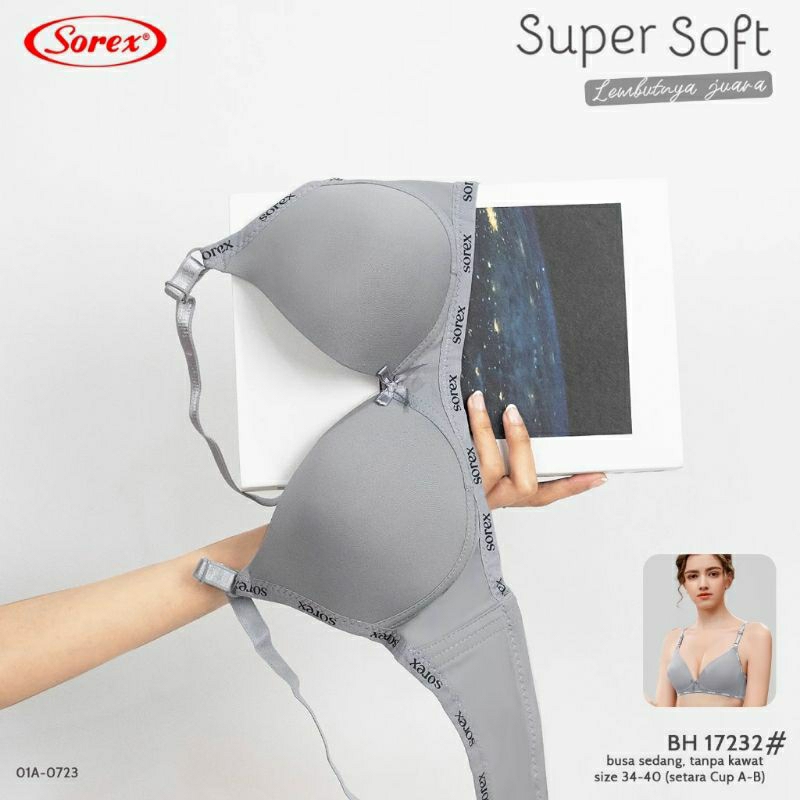 BRA SOREX 17232 / BH WANITA TANPA KAWAT