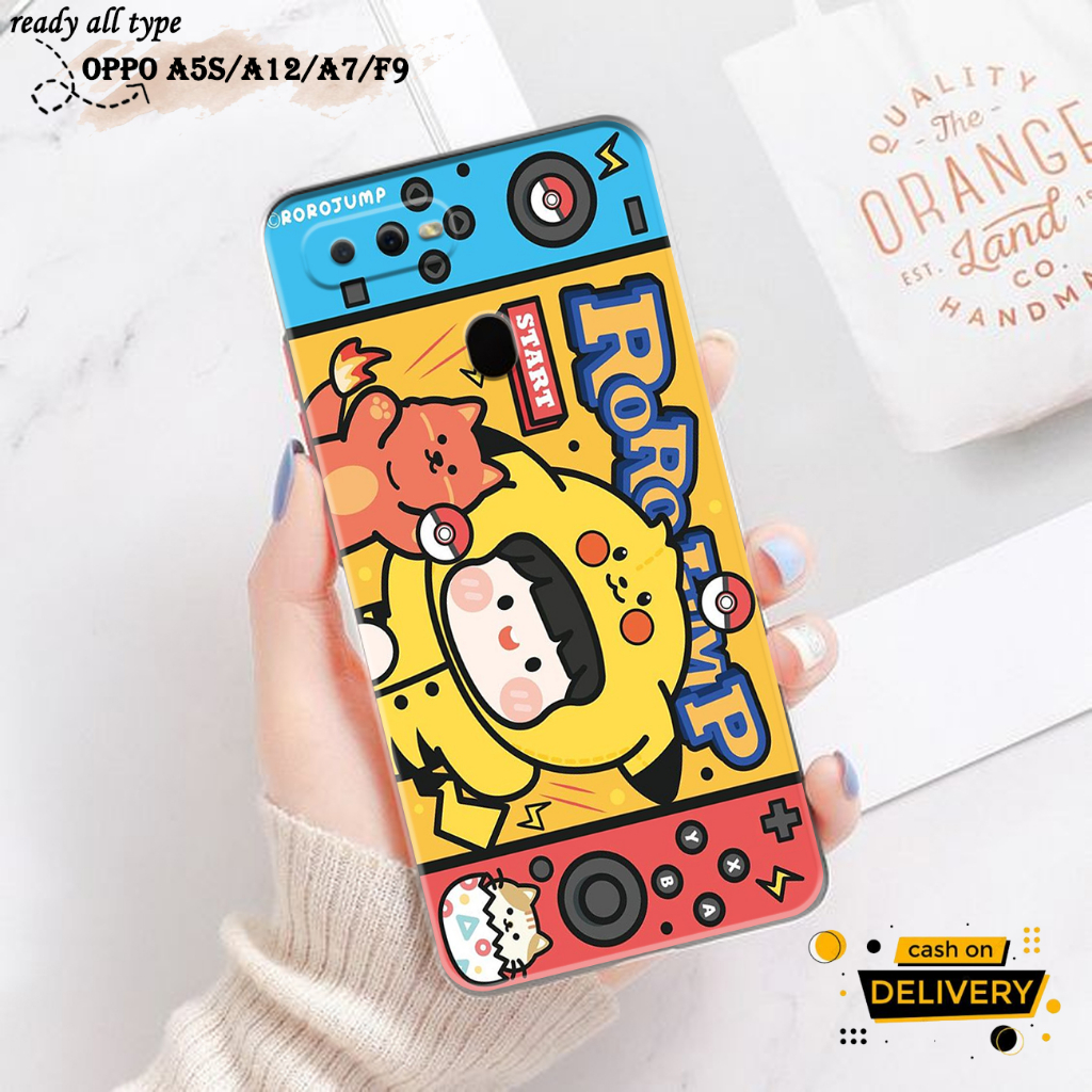 Case Hp Oppo A5S - Oppo A12 - Oppo A7 - Oppo A11K - justyce.id - Casing Motif - Hardcase Softcase - 