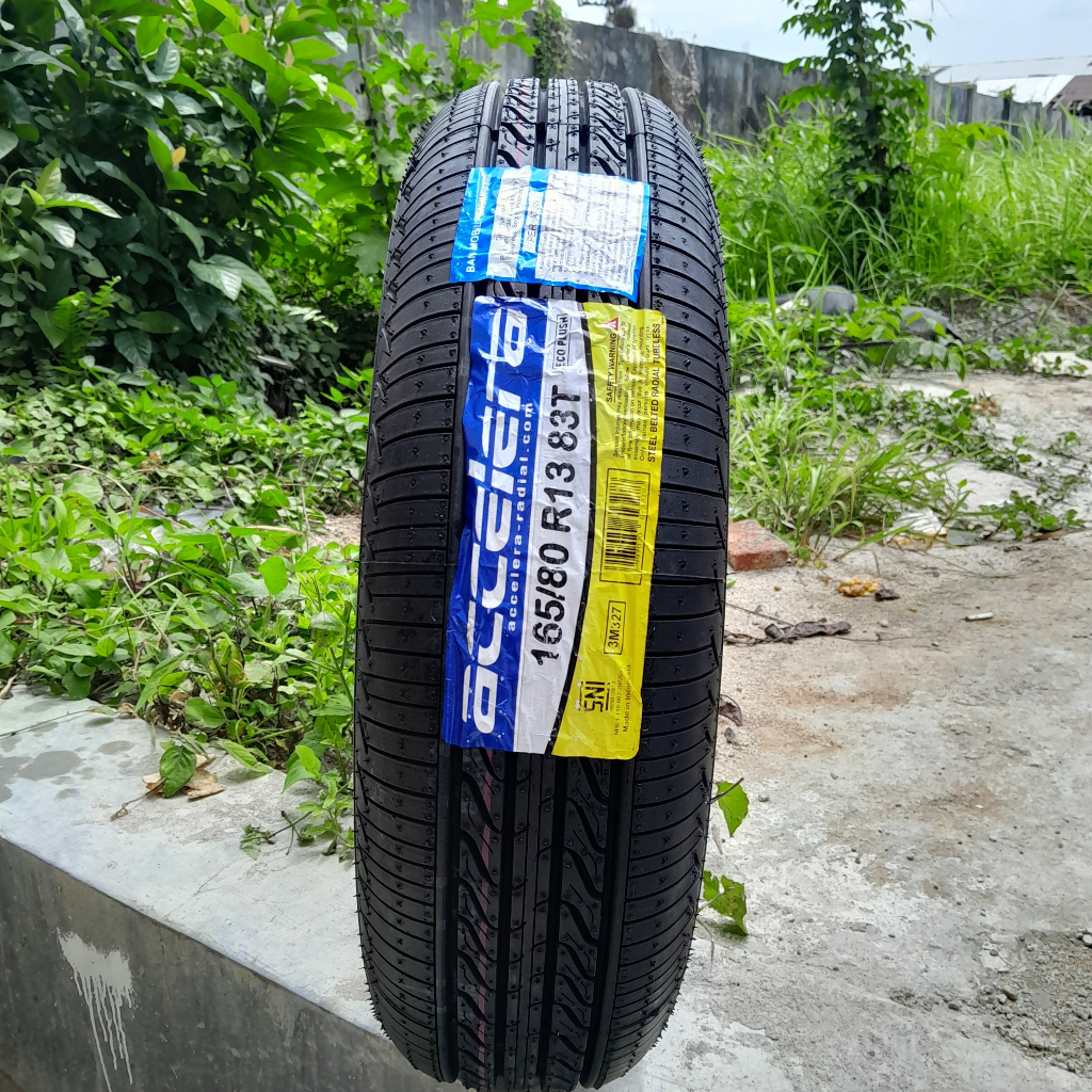 Ban Mobil R13 Tubles 165/80 R13 ACCELERA ECOPLUSH 165 80 Ring 13 Tubeles