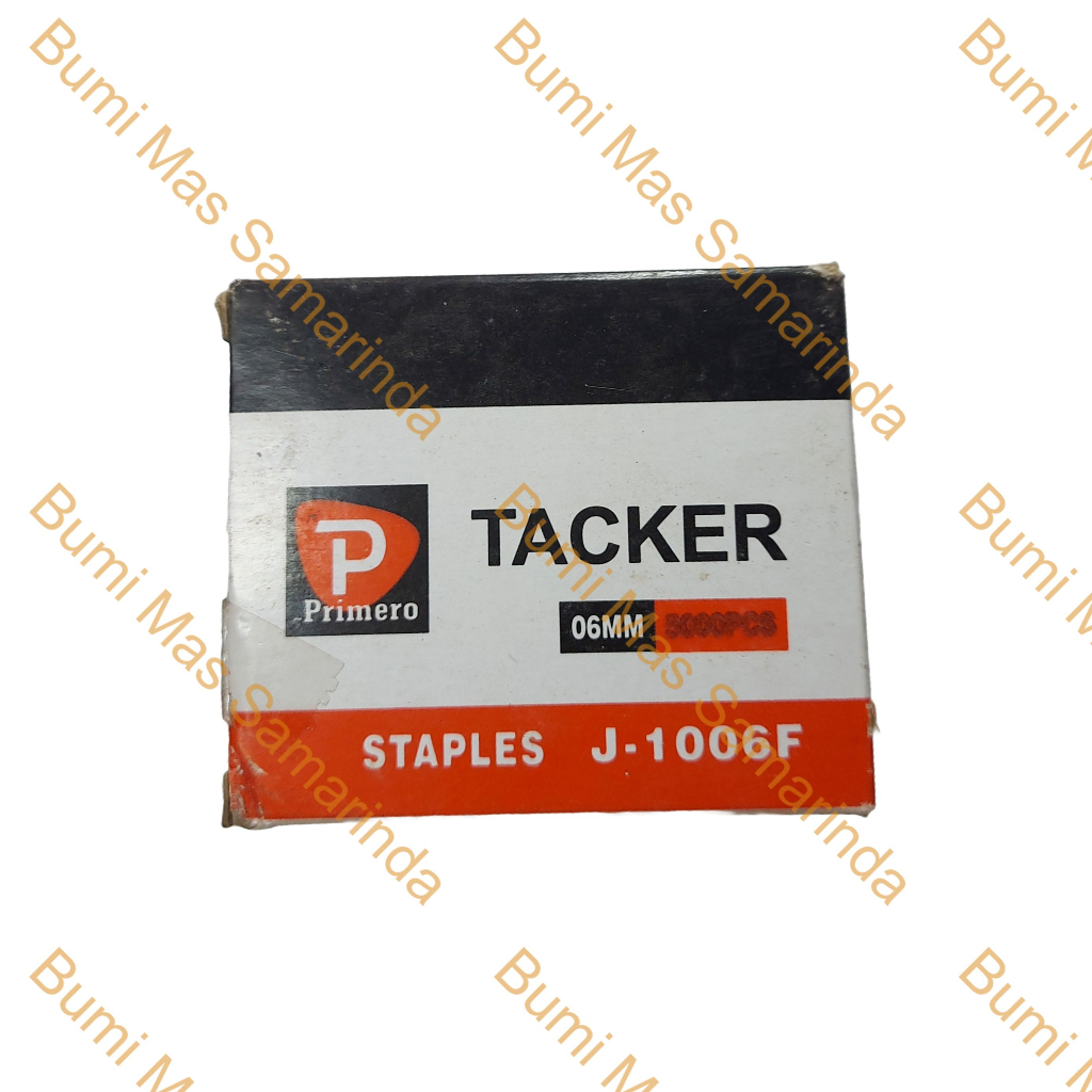 

PRIMERO REFILL ISI ULANG PAKU MATA STAPLES TEMBAK 6MM J-1006F 5000 PCS
