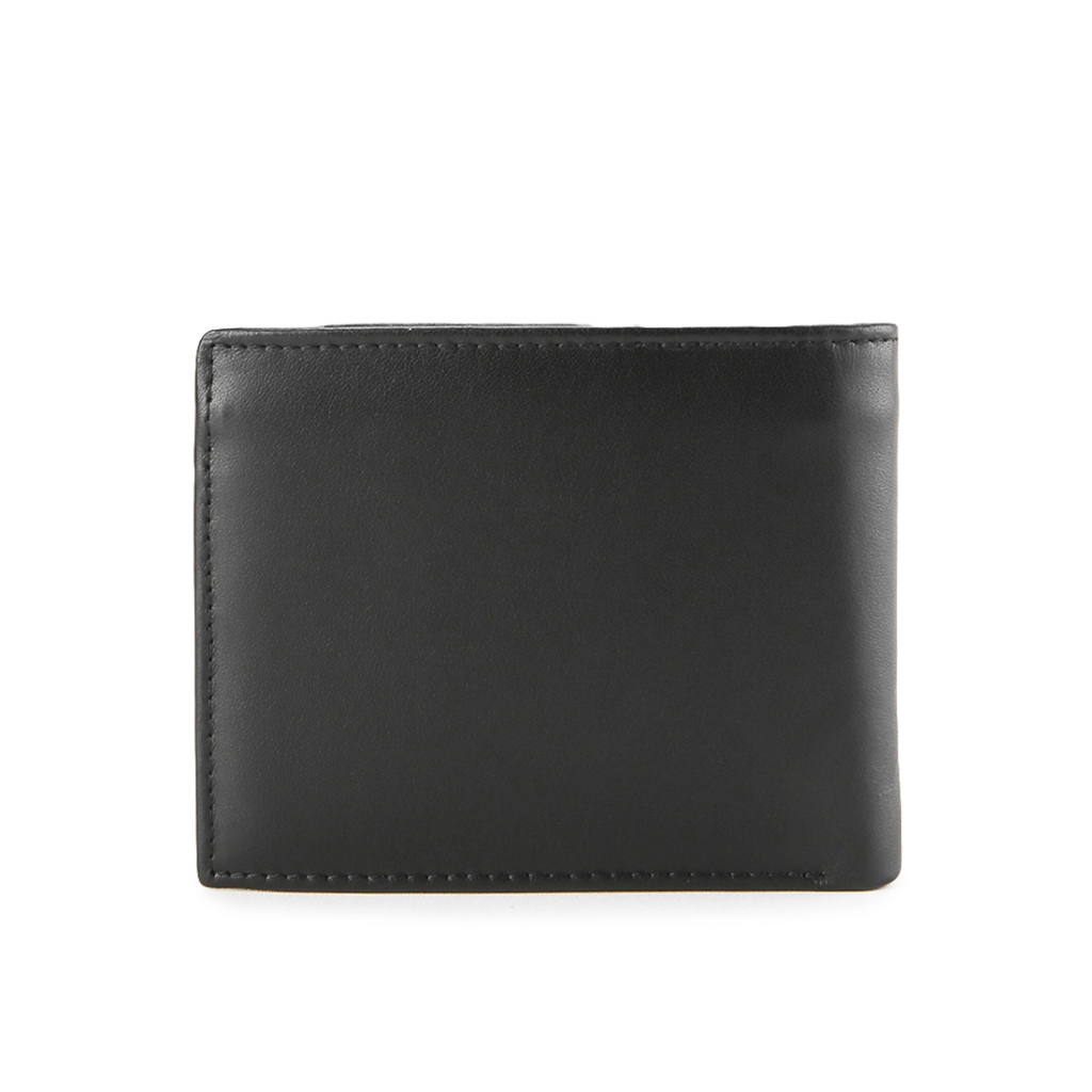 Pierre Cardin Dompet Lipat Pendek Pria Kulit Leather Men Short Wallet ORI 111429502BLA-Hitam