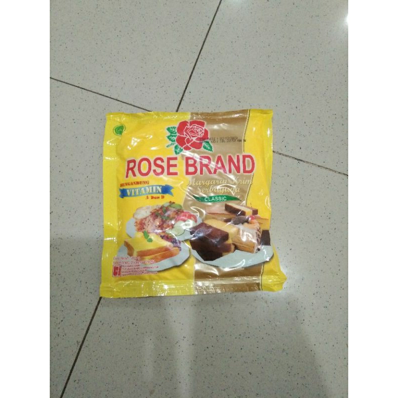 

Margarin rose brand Serbaguna 200 gram