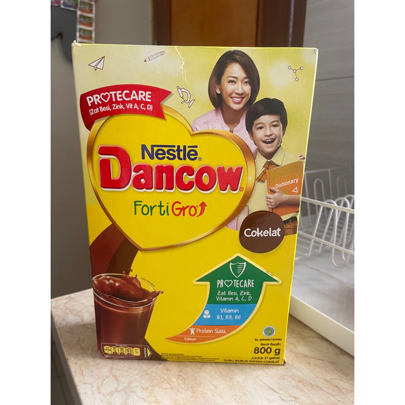 

Dancow FortiGro Cokelat Coklat 800 gram