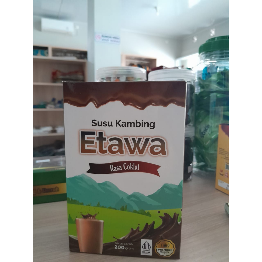 

Etawa - Susu Kambing Etawa Rasa Coklat