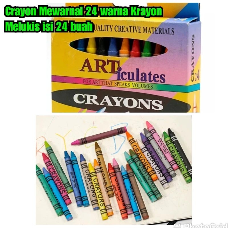 

Crayon mewarnai 24 warna krayon melukis anak crayon mewarnai 24 buah