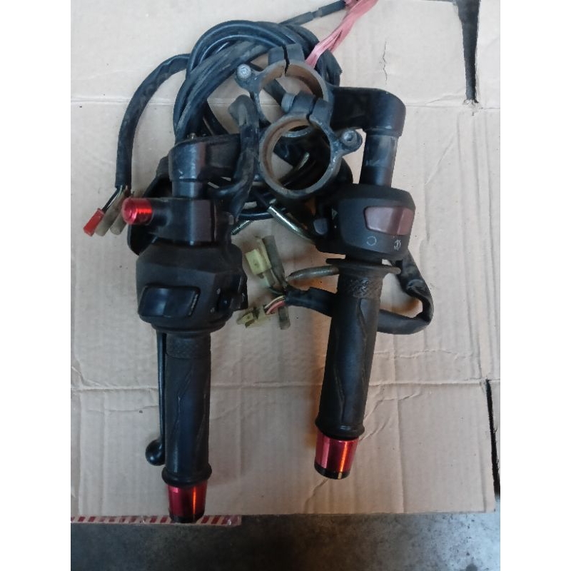 Stang Stir Saklar Kopling Kanan Kiri FullSet Lengkap Yamaha R15 VVA V3 LED Asli ORI Original YGP BK6