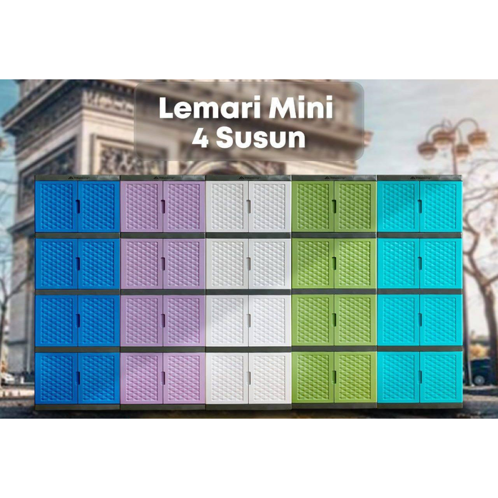 Lemari fawsline 4 susun