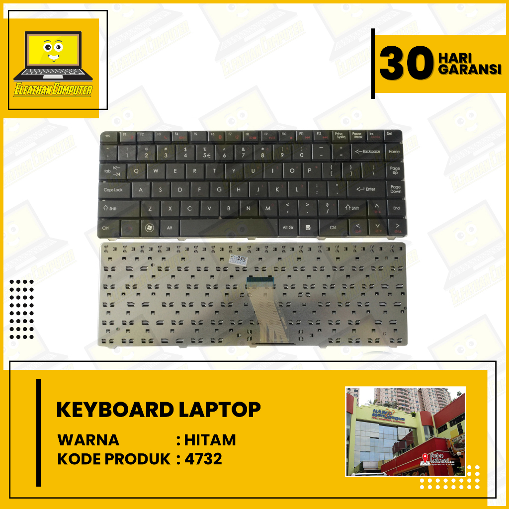 Keyboard Laptop Acer Aspire 4732 4732Z