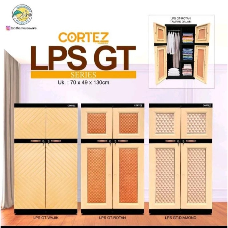 Lemari plastik gantung Lemari baju Anak Tabita cortez