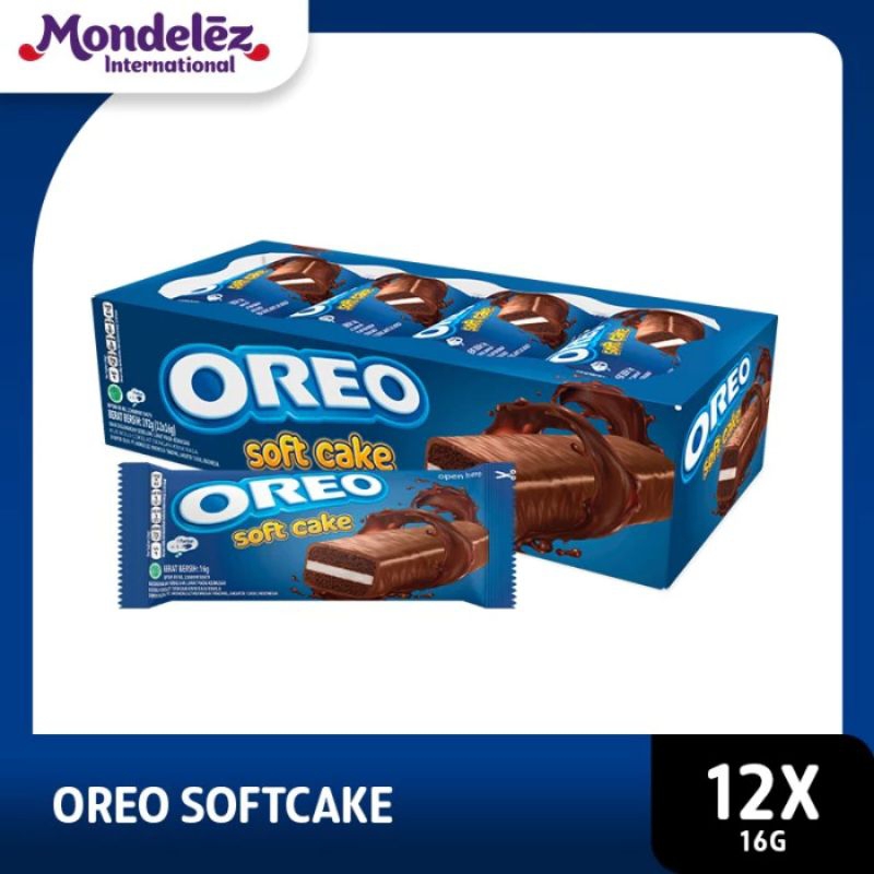 

Oreo Soft Cake Bolu Coklat isi 12 pcs