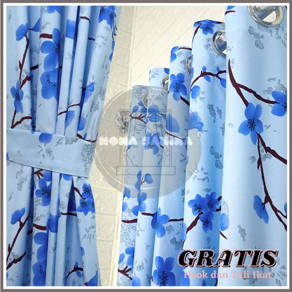 GORDEN SAKURA GORDEN JENDELA PINTU MINIMALIS AESTHETIC VINTAGE HORDENG SMOKERING SMOKRING TIRAI