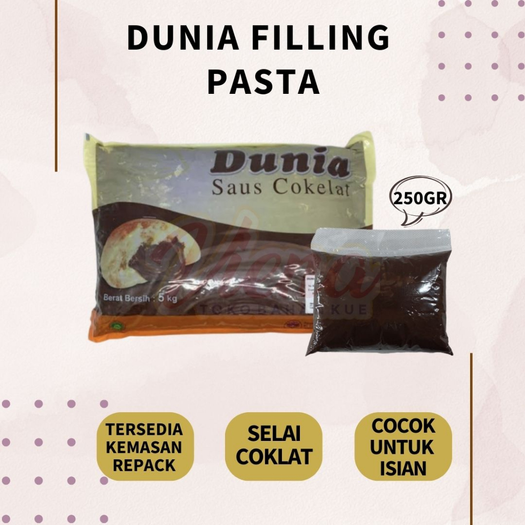 

Dunia Filling Pasta 250gr REPACK