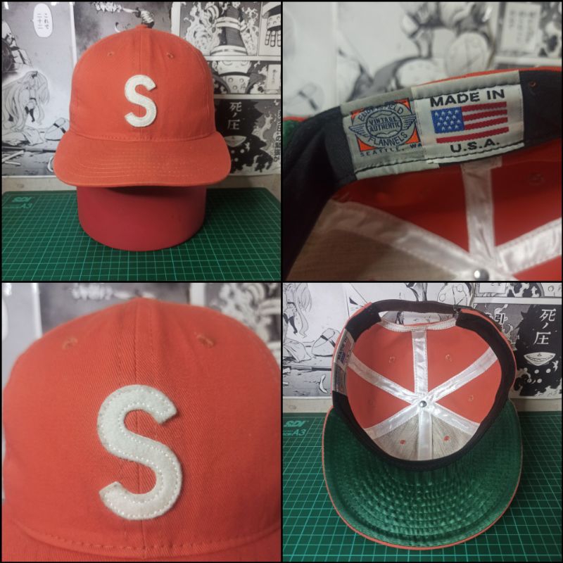 ebbets field vintage seattle rainiers cap