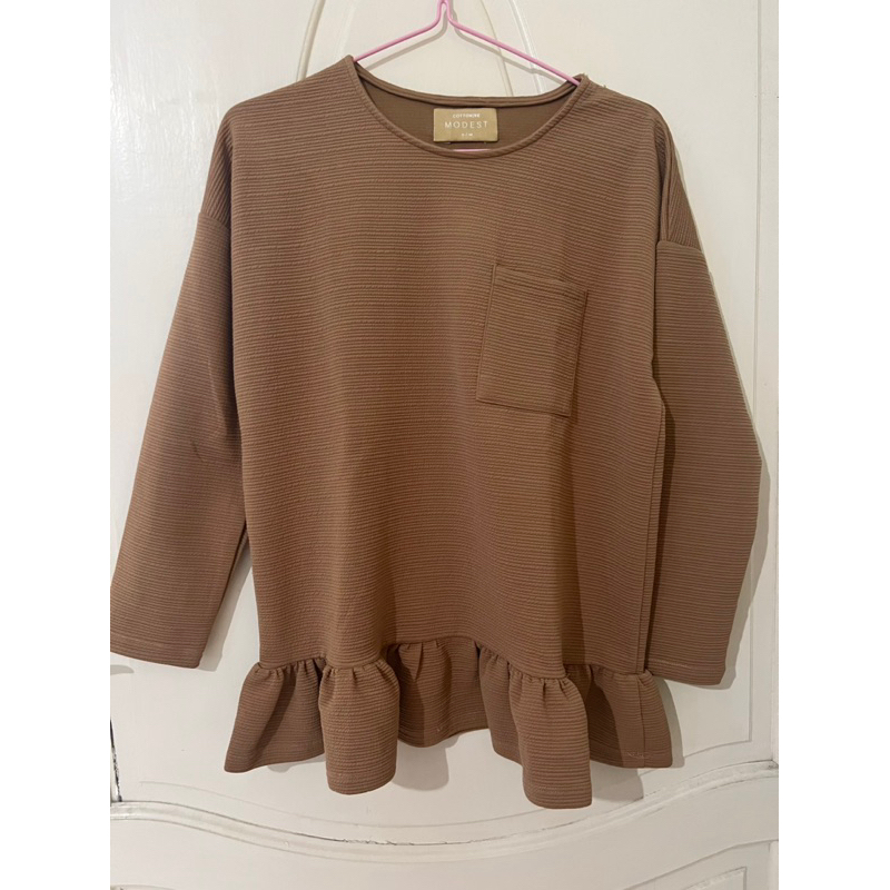 [PRELOVED] CottonInk Modest - Coklat/Brown