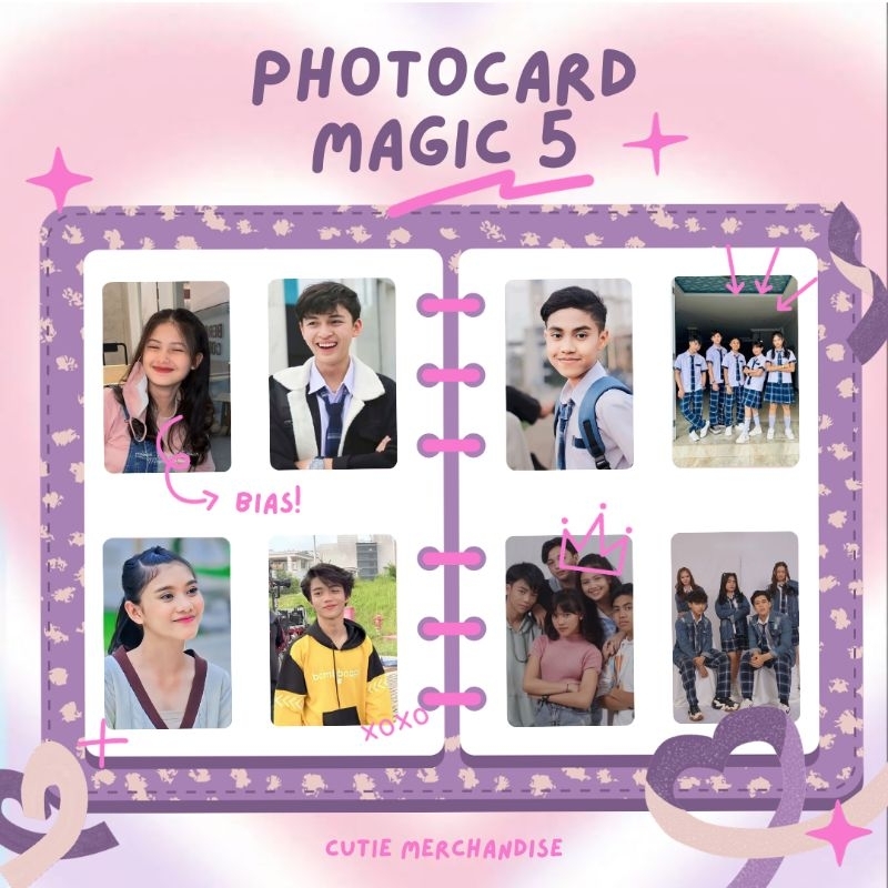 [20 Pcs] Photocard Pemain Magic 5 Indosiar