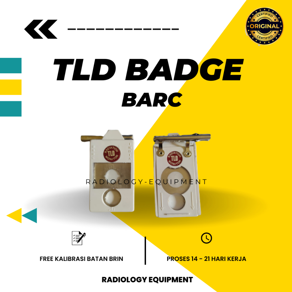 TLD BADGE BARC KALIBRASI 7 HARI KERJA