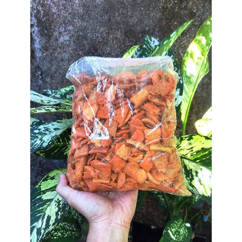 

keripik bawang pedas 1 kg