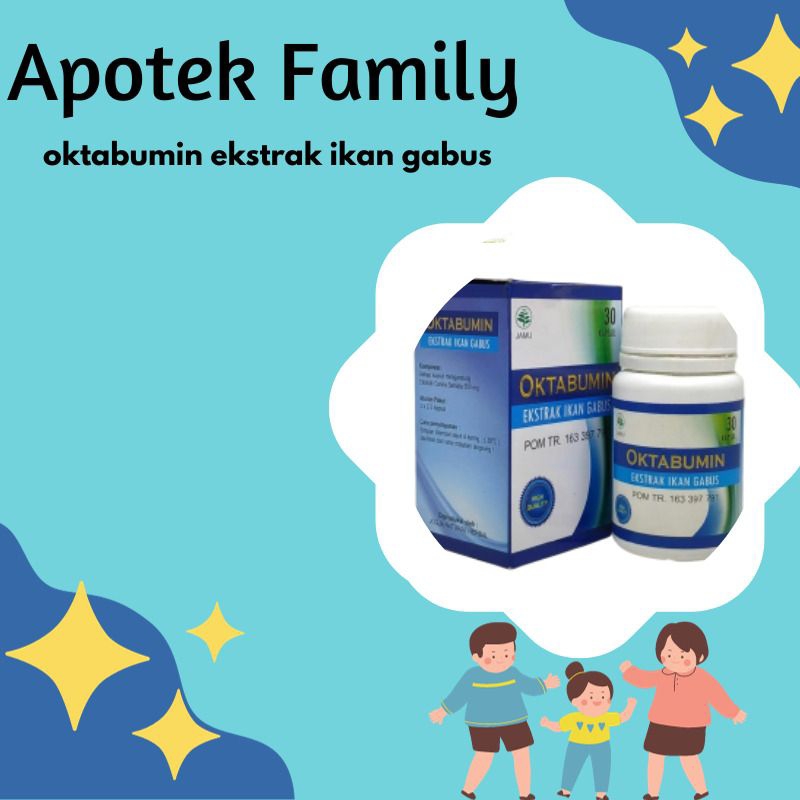 

oktabumin ekstrak ikan gabus