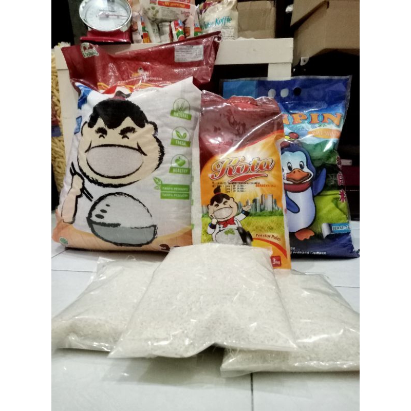 

BERAS SUMO / PINPIN / KOTA Re Packing 1KG