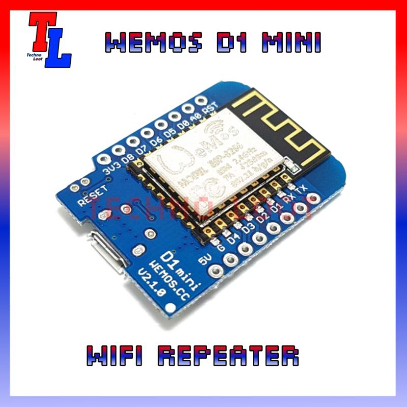 WIFI REPEATER WEMOS D1 MINI