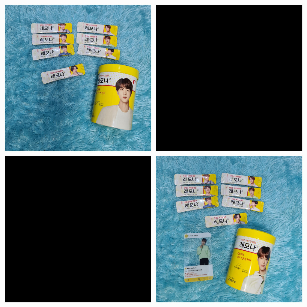 (Edisi Dibuang Sayang) Lemona Kaleng Special Edition Jin Jimin BTS Official Merchandise