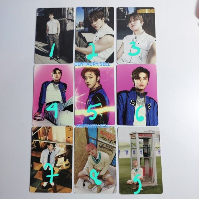 Photocard konsep qr album istj NCT DREAM JAEMIN