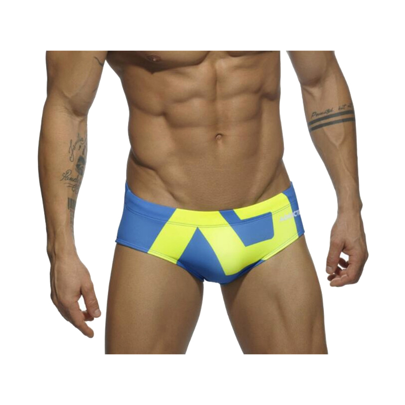 ADDICTED Men Swimwear Swim Pant Celana Renang Pria Blue ADS045B