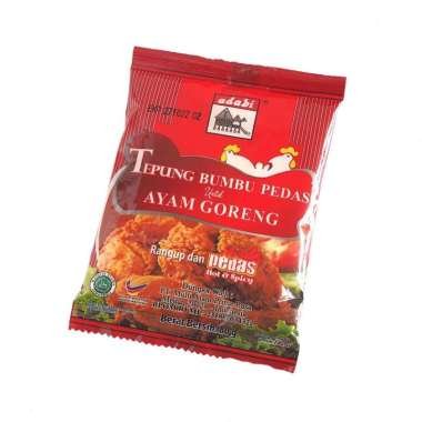 ADABI BUMBU TEPUNG GORENG AYAM PEDAS 80GR