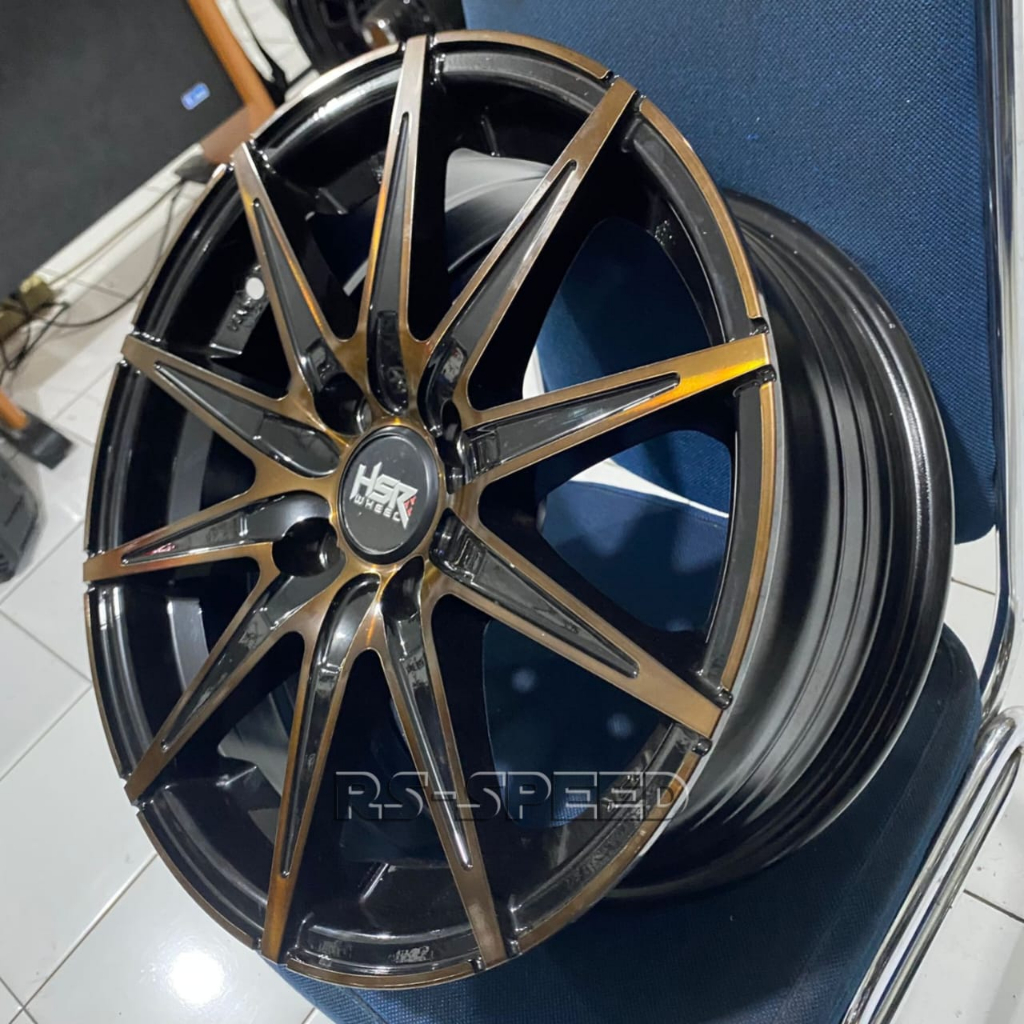 Velg Racing Mobil Brio Agya Sigra Nissan March Vios Ring 15 Pelg HSR KCCX Terbaru Jari2 Murah Bisa D