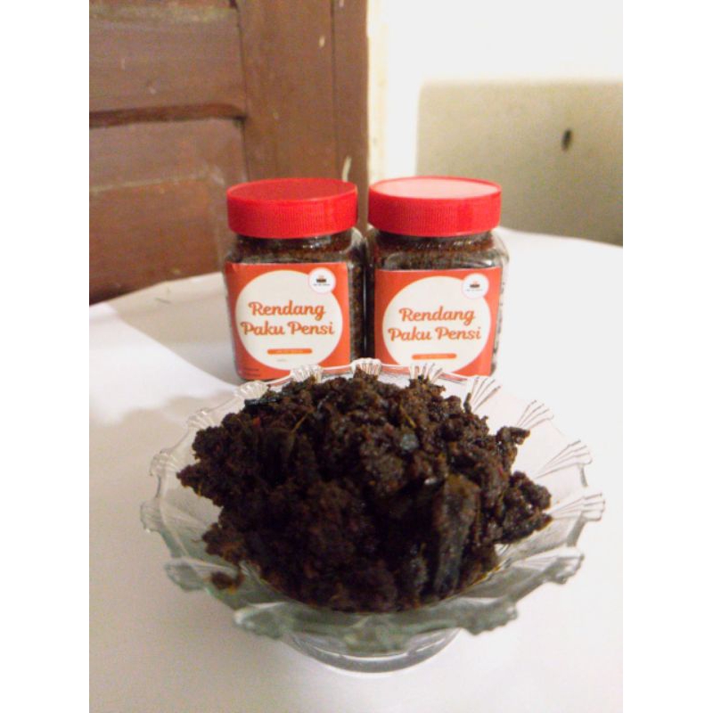 rendang paku pensi  500 gr/ rendang pakis pensi / randang paku pensi