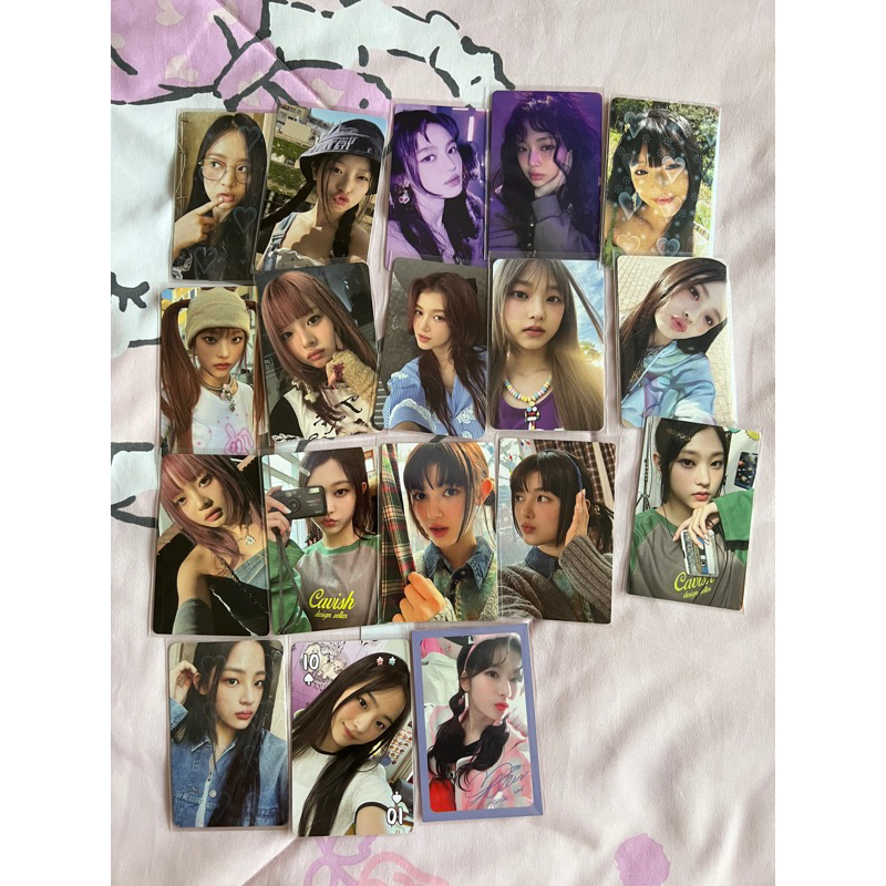 [ready & official] new jeans photocard hanni haerin hyein minji danielle get up bunnies camp yzy kpo