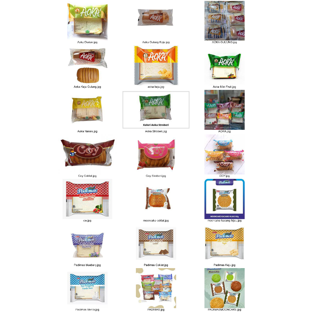 

VIRAL Aoka Roti Panggang Isi