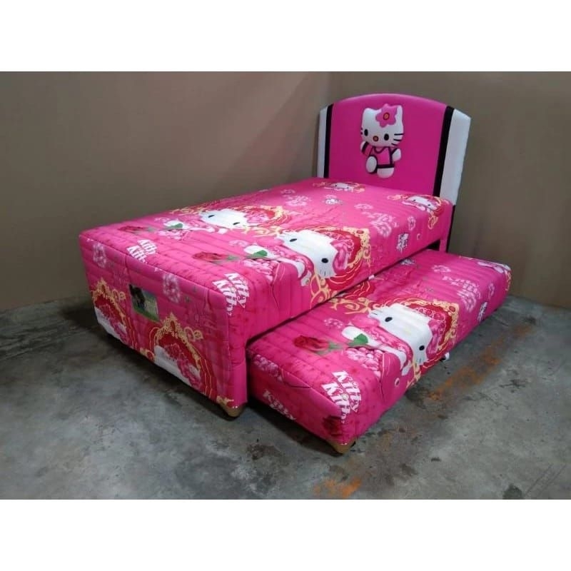 Springbed Sinomax Bed Dorong 3D Kitty By Empire