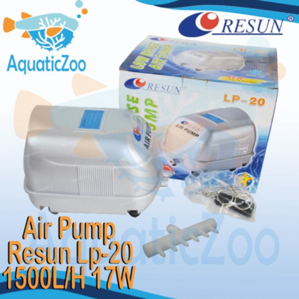 Promo Resun LP-20 Air pump pompa udara Silent Aerator Resun LP20 Berkualitas