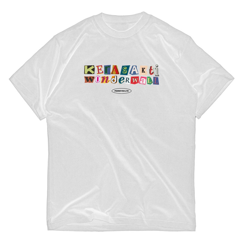 T-Shirt IKS.PI Kera Sakti “KERASAKTI WONDERWALL” (Free Sticker & Ziplock) - Pskrdvsn.ltd [WAJIB KIRI