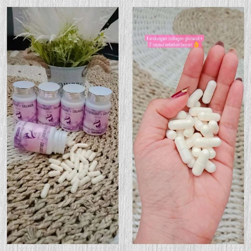 KAPSUL COLLAGEN GLUTATHIONE / PEMUTIH BADAN AMAN