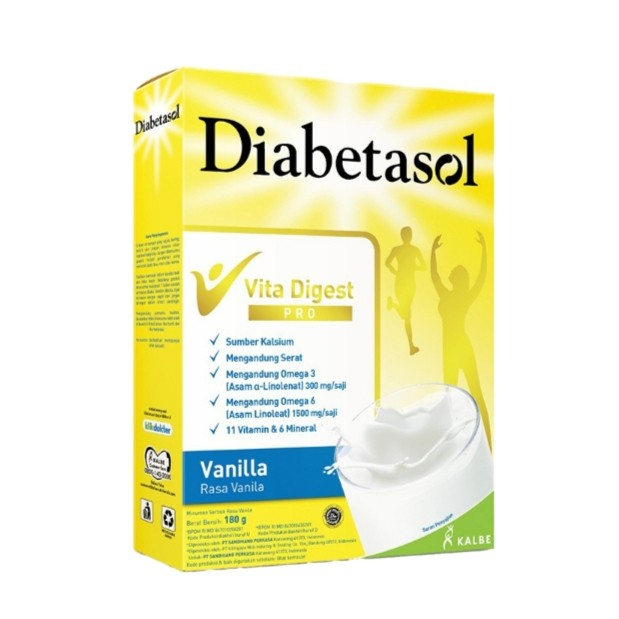 

Diabetasol Susu Bubuk Vanilla 170 gr